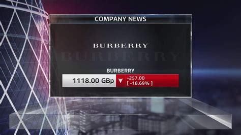 sky news burberry stock